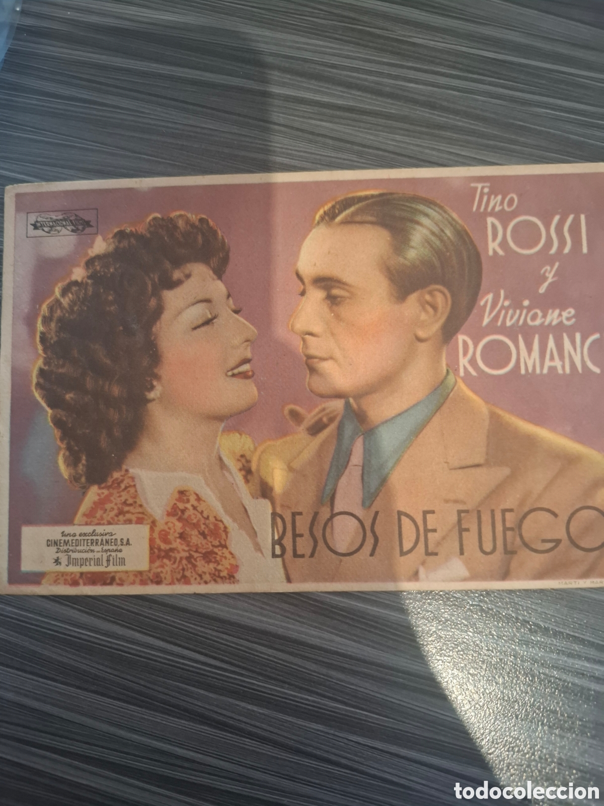 Cine: Besos de fuego - Programa de cine