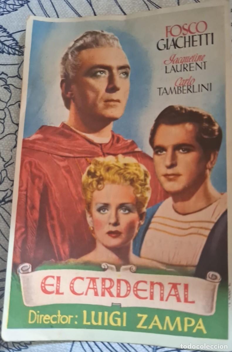 Cine: EL CARDENAL - PROGRAMA DE CINE