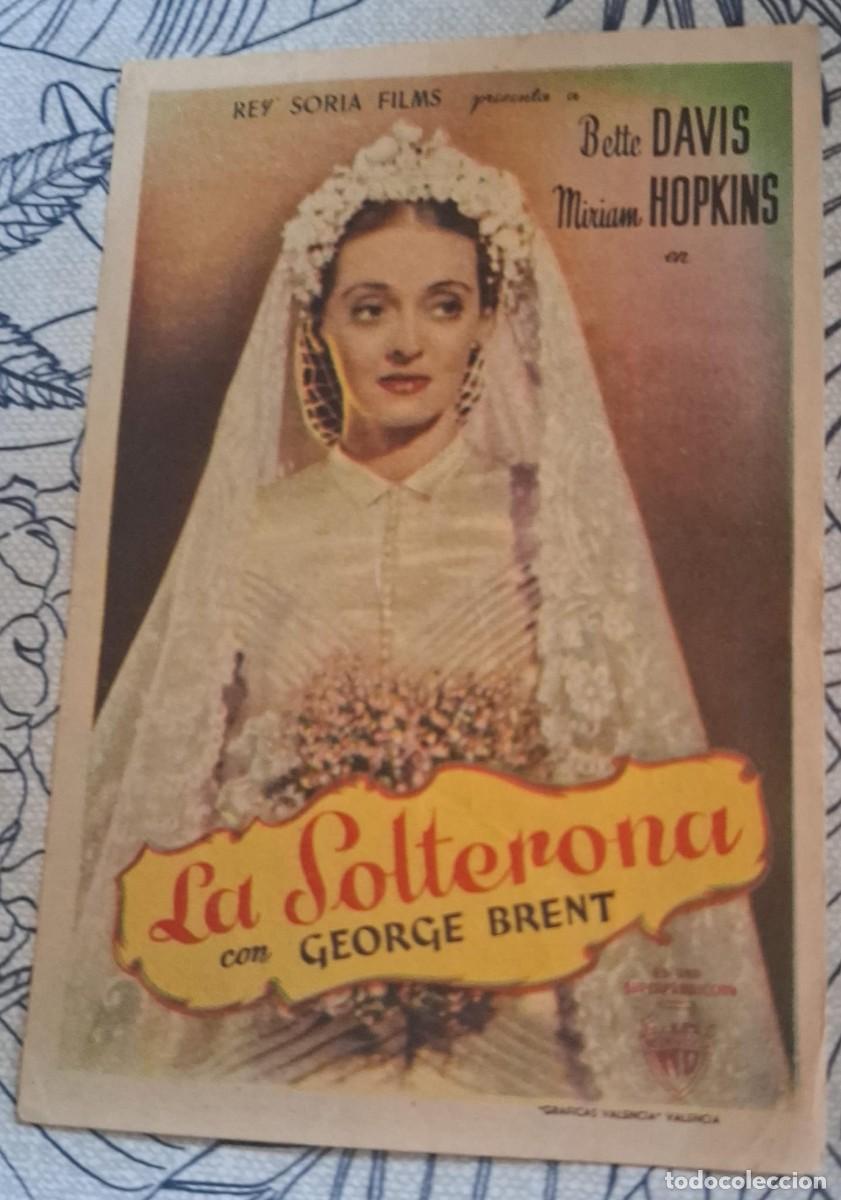 Cine: LA SOLTERONA - PROGRAMA DE CINE