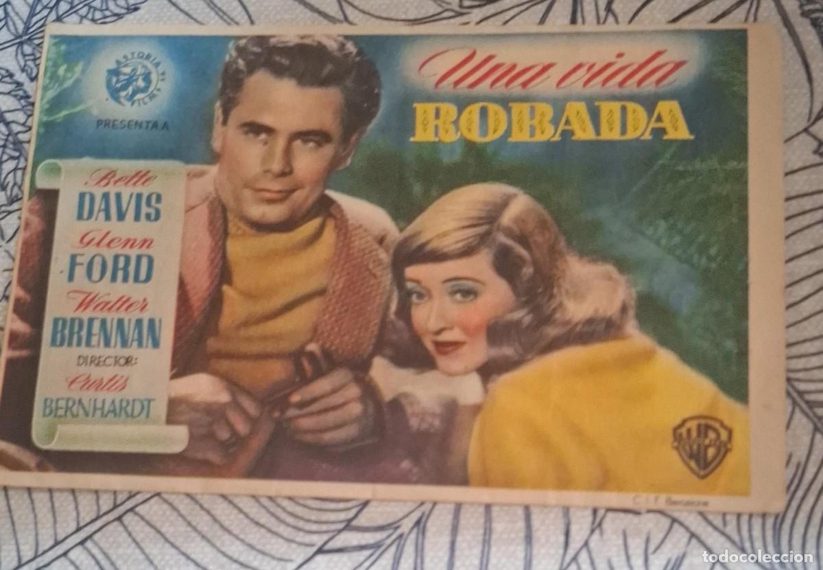 Cine: UNA VIDA ROBADA - PROGRAMA DE CINE