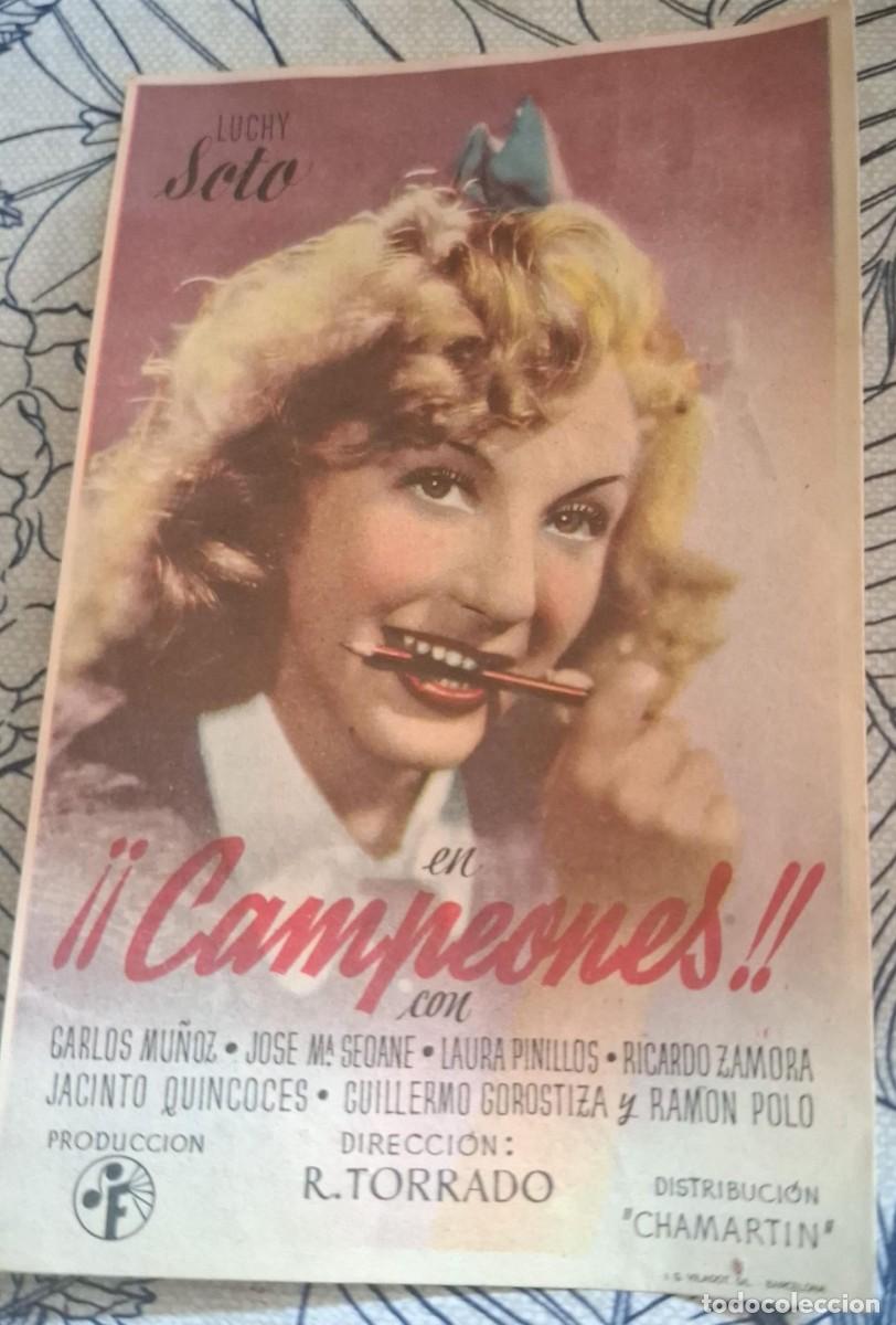 Cine: CAMPEONES - PROGRAMA DE CINE