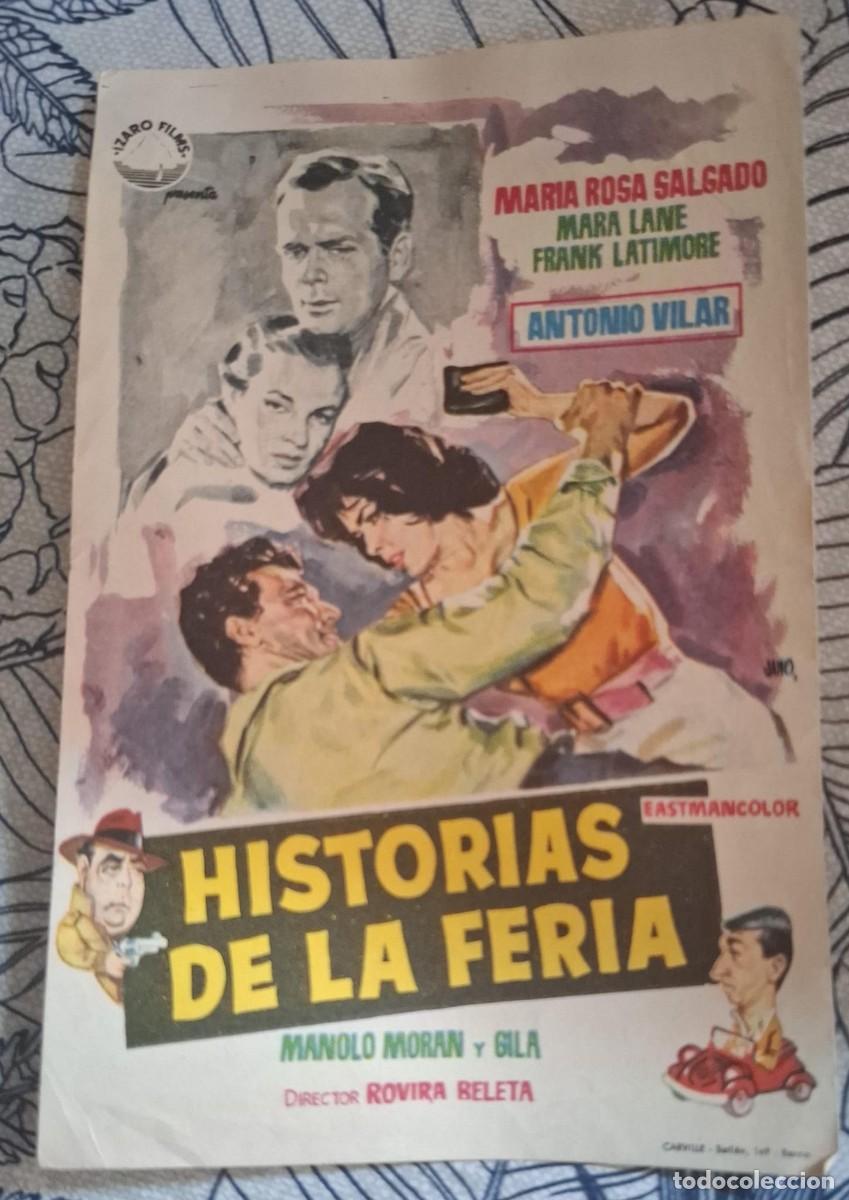 Cine: HISTORIAS DE LA FERIA - PROGRAMA DE CINE