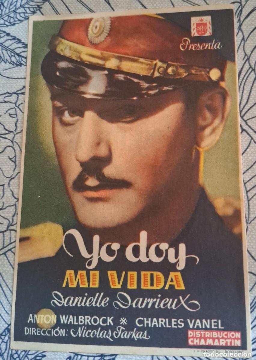 Cine: YO DOY MI VIDA - PROGRAMA DE CINE