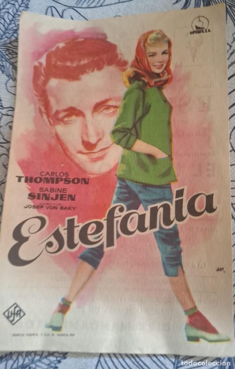 Cine: ESTEFANIA- PROGRAMA DE CINE