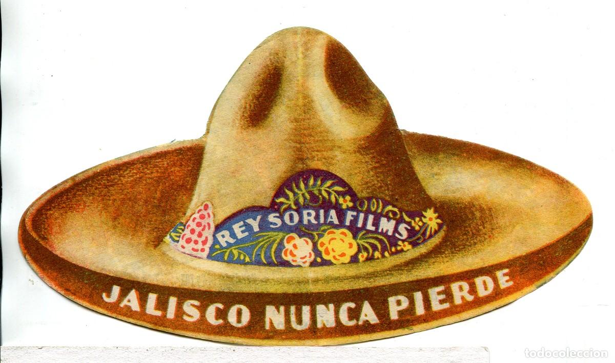  Foglietti di film di film antichi di cinema: JALISCO NUNCA PIERDE, con Pedro Armend&aacute;riz.