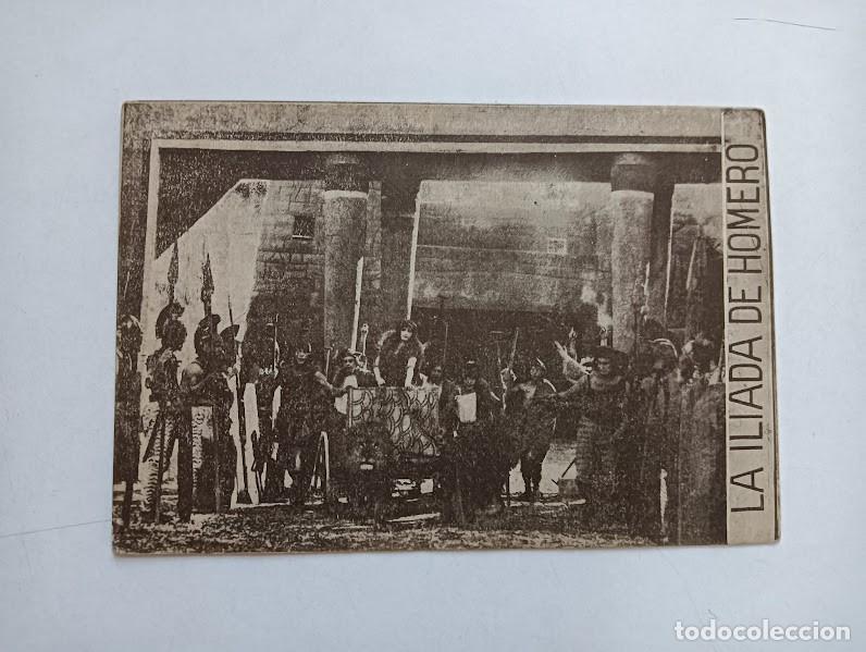 Cinema: LA ILIADA DE HOMERO PROGRAMA TARJETA EDY DARCLEA MANFRED NOA CINE MUDO 1924