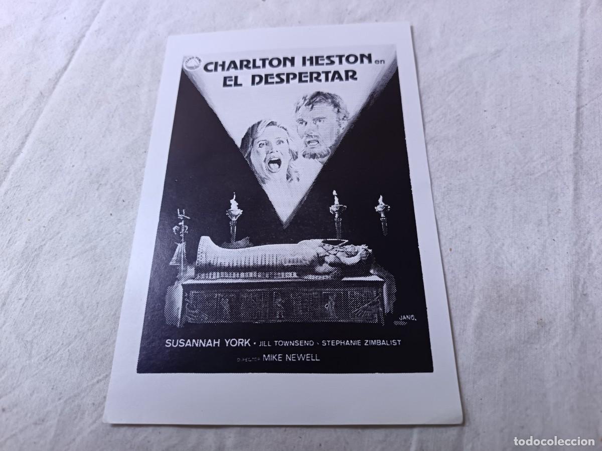 Cine: Folleto de Mano de Cine, antiguo o vintage, El Despertar