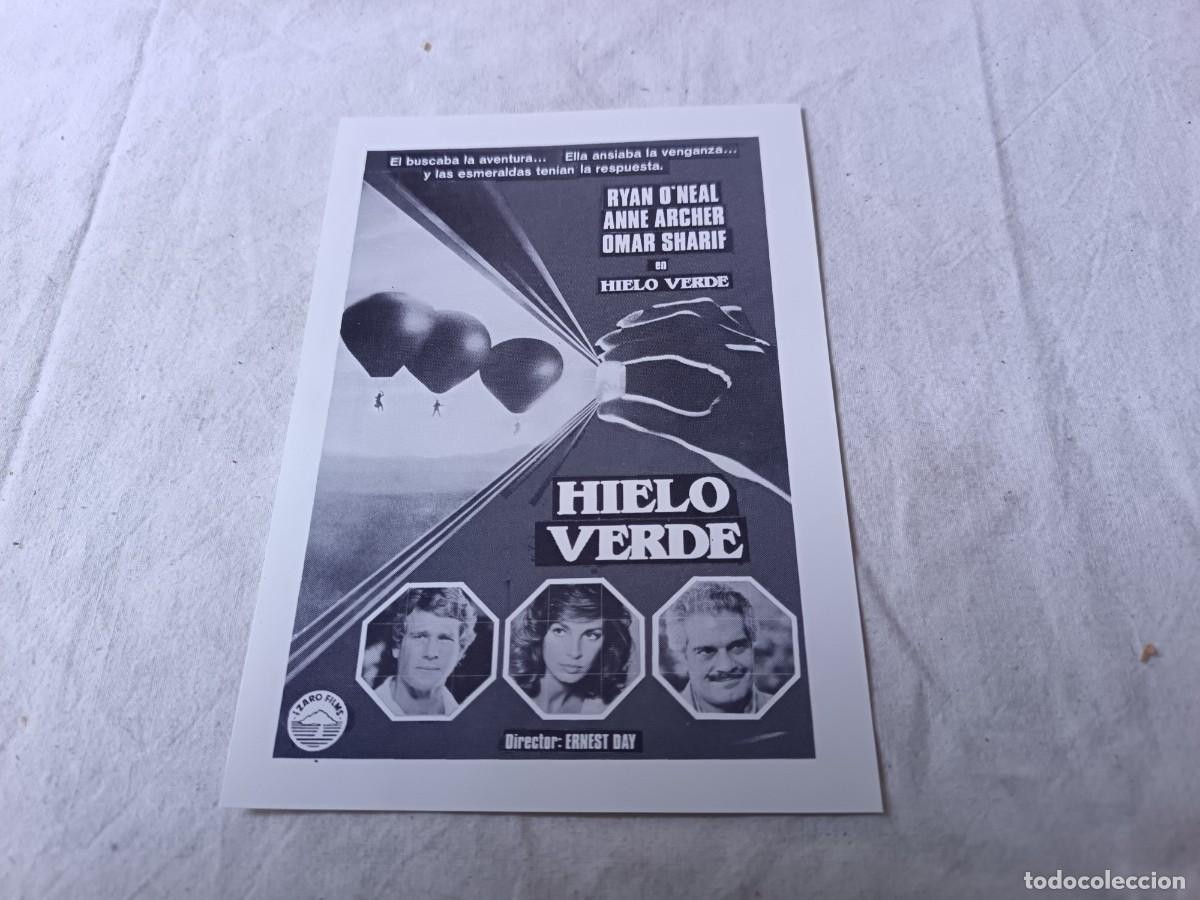 Cine: Folleto de Mano de Cine, antiguo o vintage, Hielo Verde