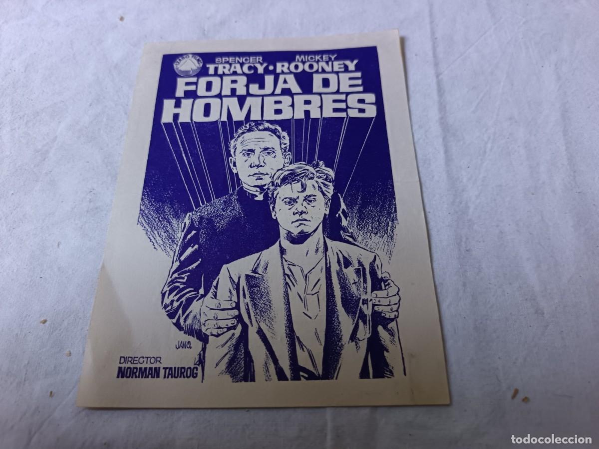 Cine: Folleto de Mano de Cine, antiguo o vintage, Aliens, Forja de Hombres