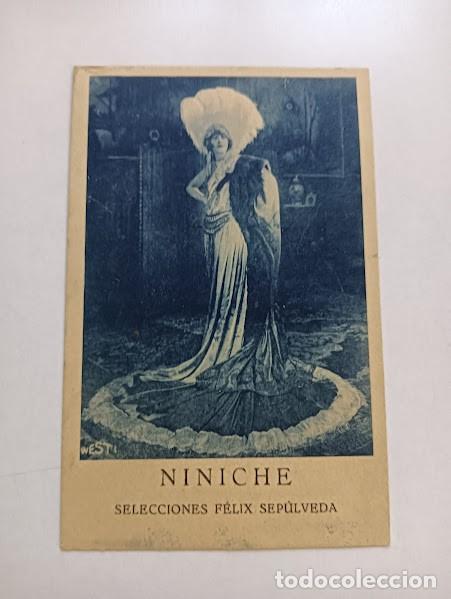 Cine: NINICHE PROGRAMA TARJETA SELECCIONES FELIX SEPULVEDA OSSI OSWALDA CINE MUDO ALEMAN 1925