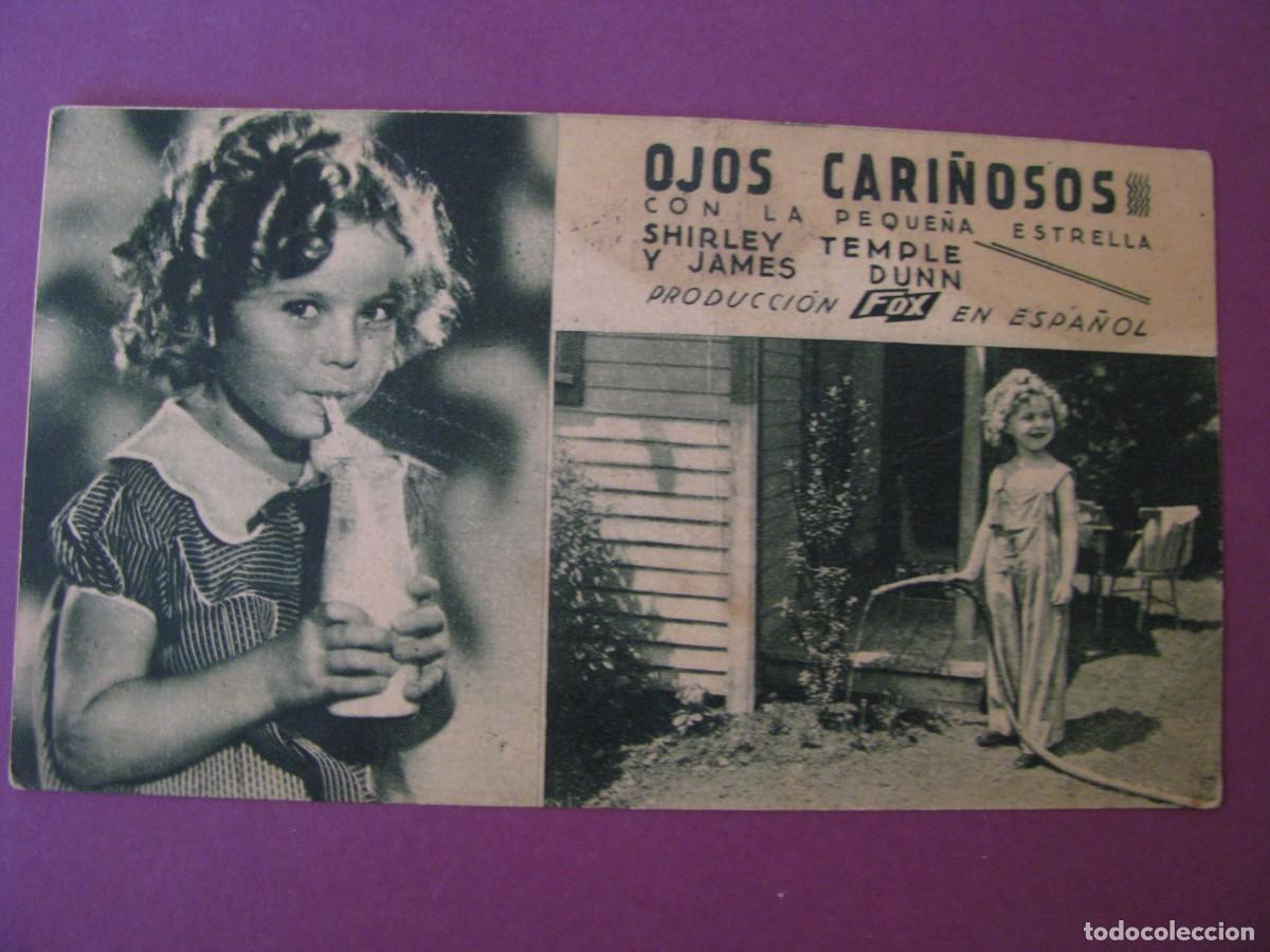 Cine: FOLLETO DE MANO DE CINE TORCAL, ANTEQUERA. OJOS CRI&Ntilde;OSOS. A&Ntilde;OS 30