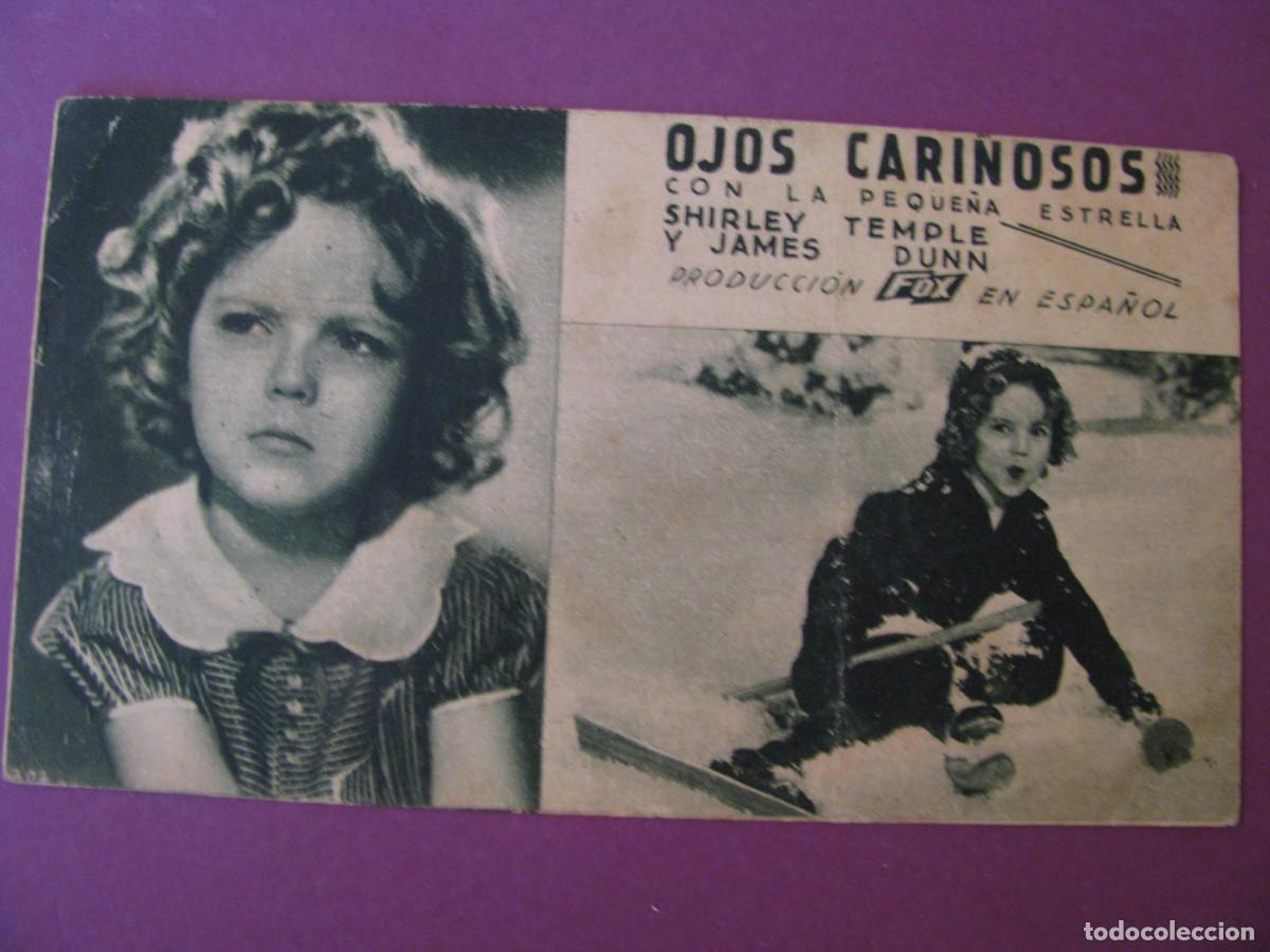 Cine: FOLLETO DE MANO DE CINE TORCAL, ANTEQUERA. OJOS CRI&Ntilde;OSOS. A&Ntilde;OS 30