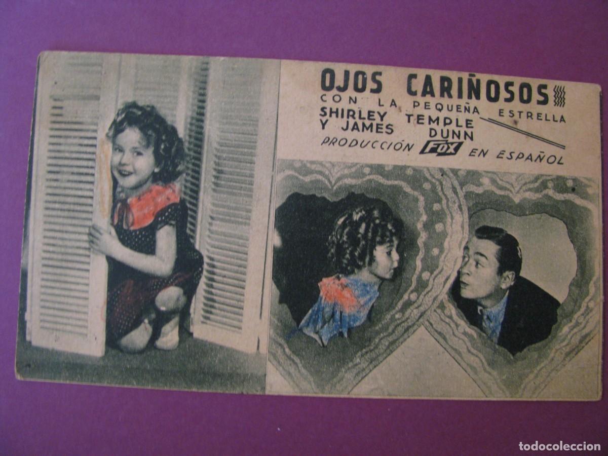 Cine: FOLLETO DE MANO DE CINE TORCAL, ANTEQUERA. OJOS CRI&Ntilde;OSOS. A&Ntilde;OS 30