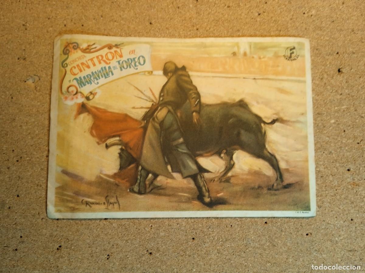 Cine: FOLLETO DE MANO CON PUBLICIDAD MARAVILLA DEL TOREO