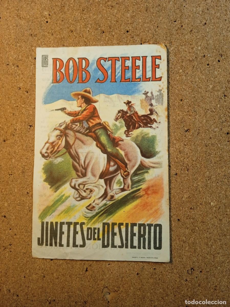 Cine: FOLLETO DE MANO CON PUBLICIDAD JINETES DEL DESIERTO
