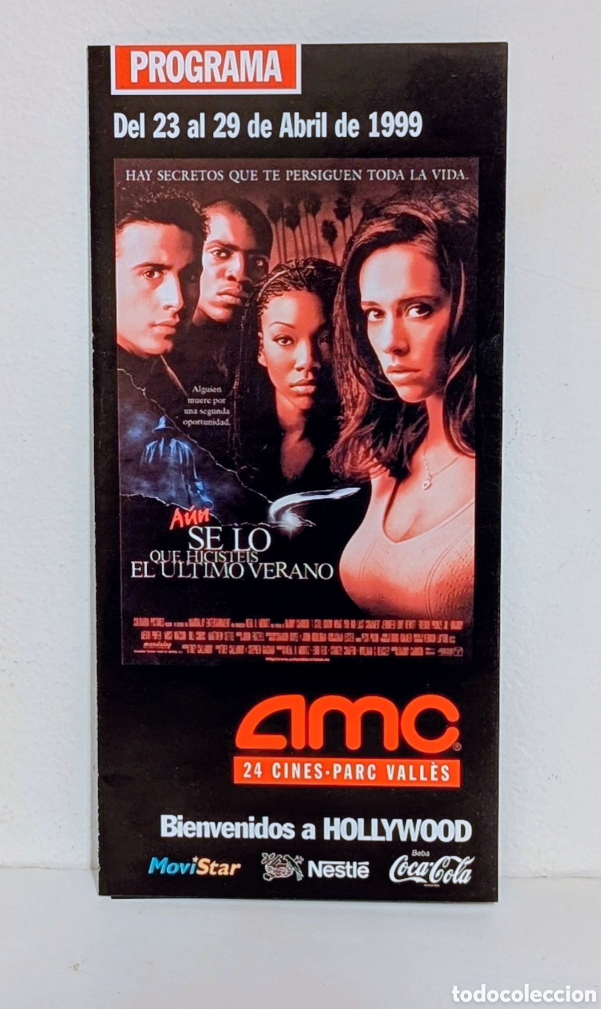 Cine: Programa de cine Estreno pel&iacute;cula A&uacute;n Se lo que Hicisteis el &uacute;ltimo Verano. 1999. Jennifer Love