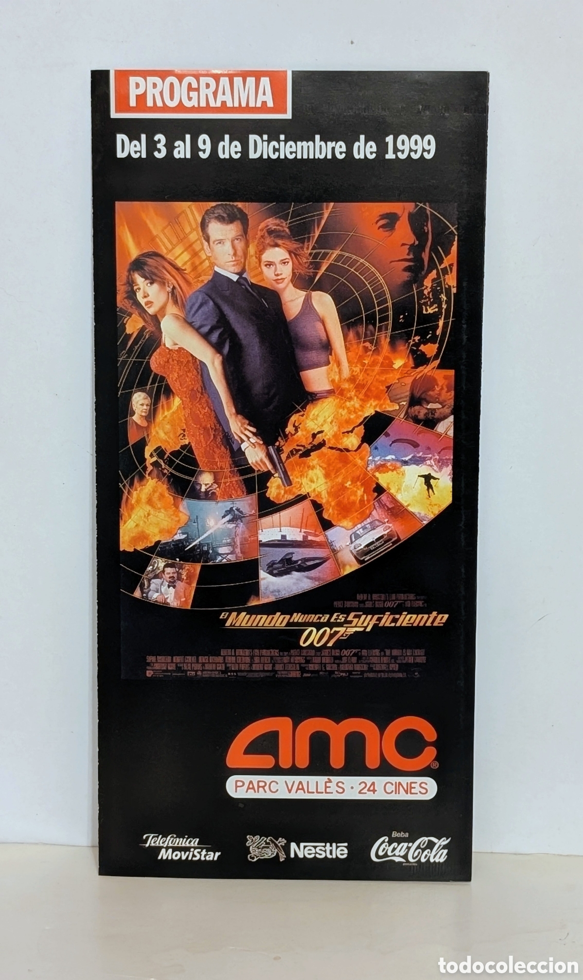 Cine: Programa de cine Estreno pel&iacute;cula. JAMES BOND. EL MUNDO NUNCA ES SUFICIENTE. 007. 1999. PLAY STATION
