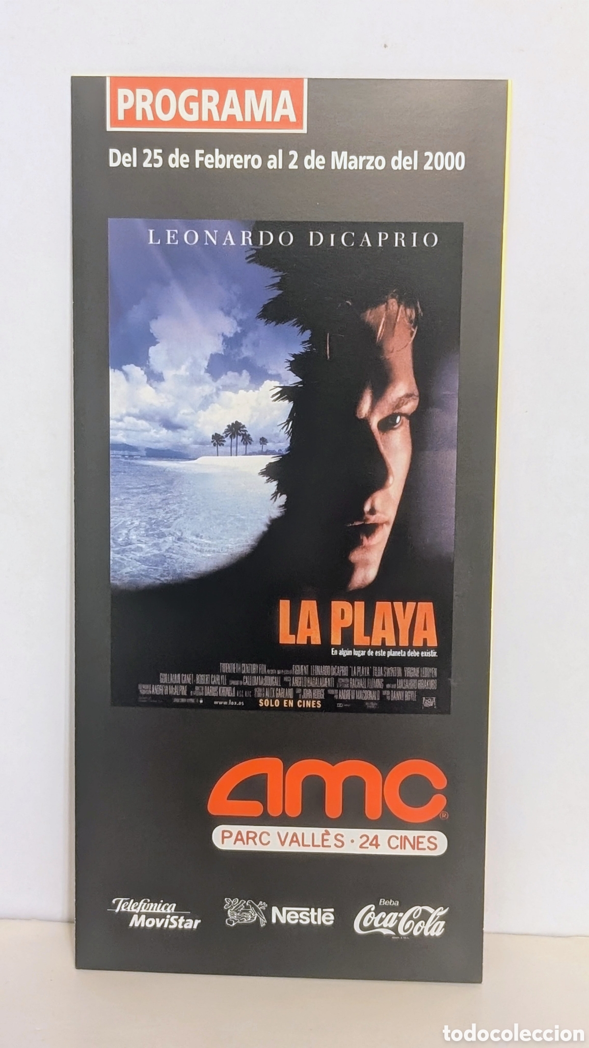 Cine: Programa de cine Estreno pel&iacute;cula. LA PLAYA. 2000. LEONARDO DICAPRIO