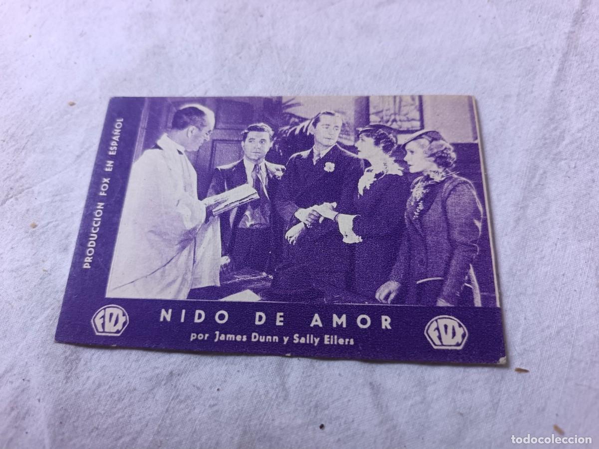 Kino: Folleto de Mano de Cine, antiguo o vintage, Nido de Amor