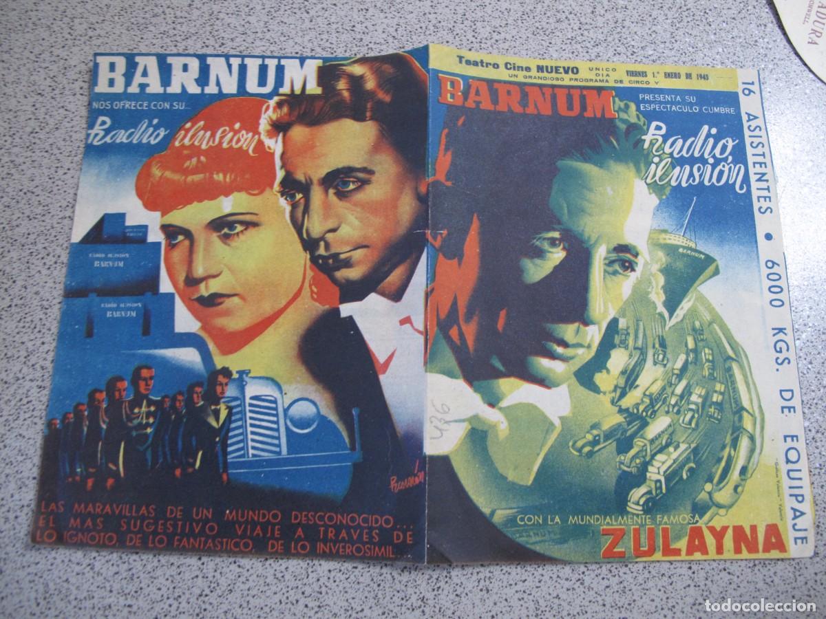  Flyers Publicitaires de films Anciens: A13 PROGRAMA DE MANO ORIGINAL EL DE LA FOTO