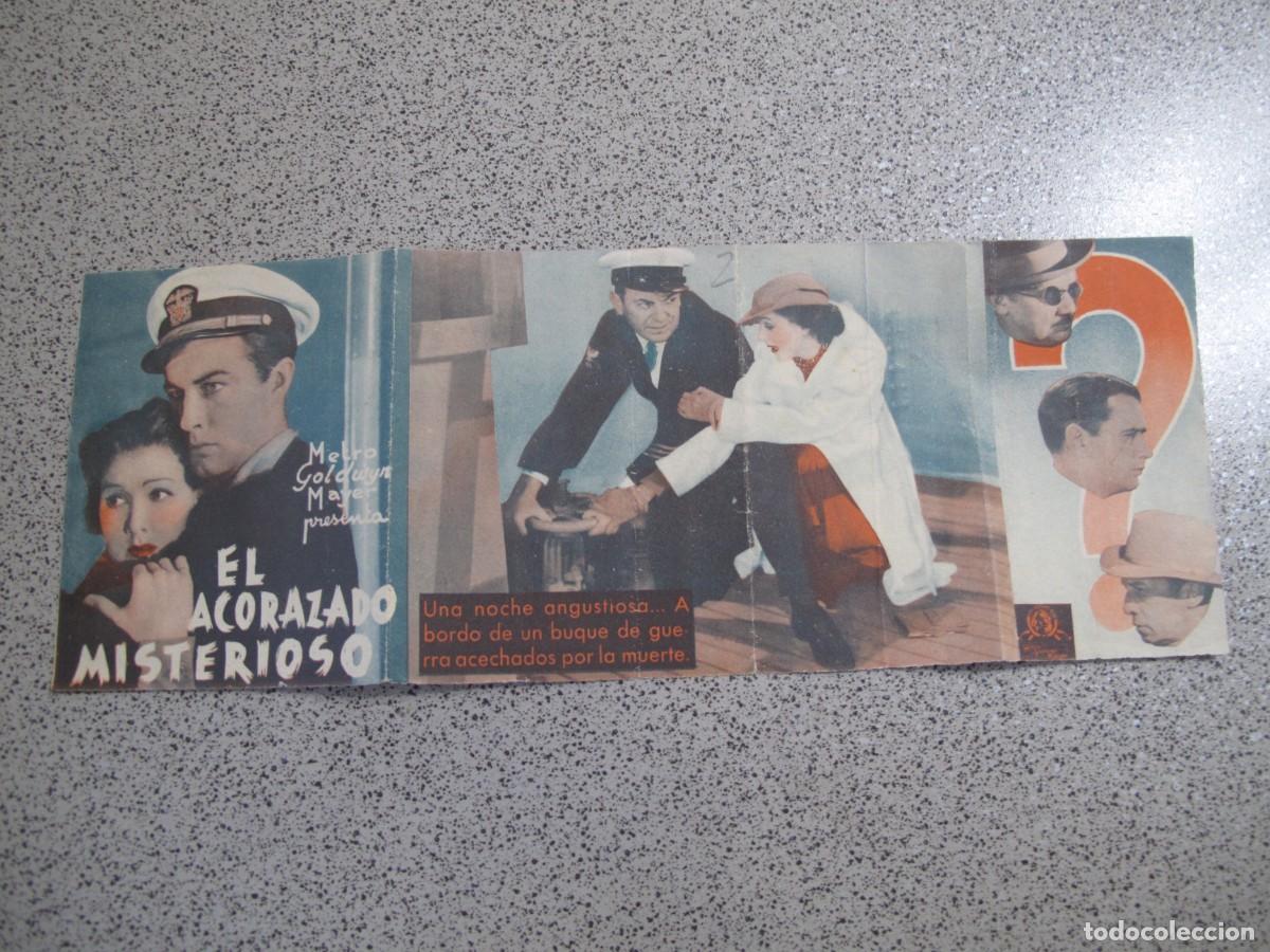 Folhetos de m&atilde;o de filmes antigos de cinema: A26 PROGRAMA DE MANO ORIGINAL EL DE LA FOTO