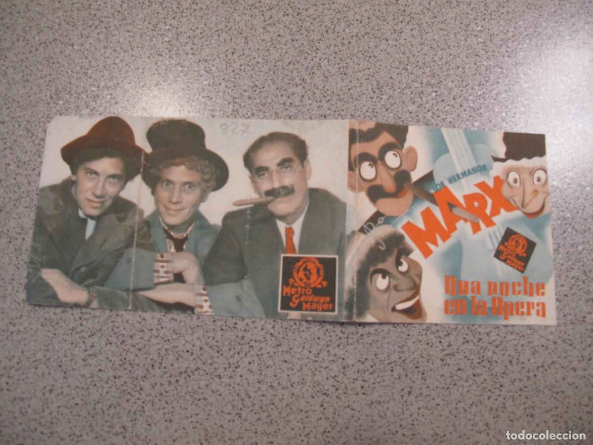 Cine: A37 PROGRAMA DE MANO ORIGINAL EL DE LA FOTO