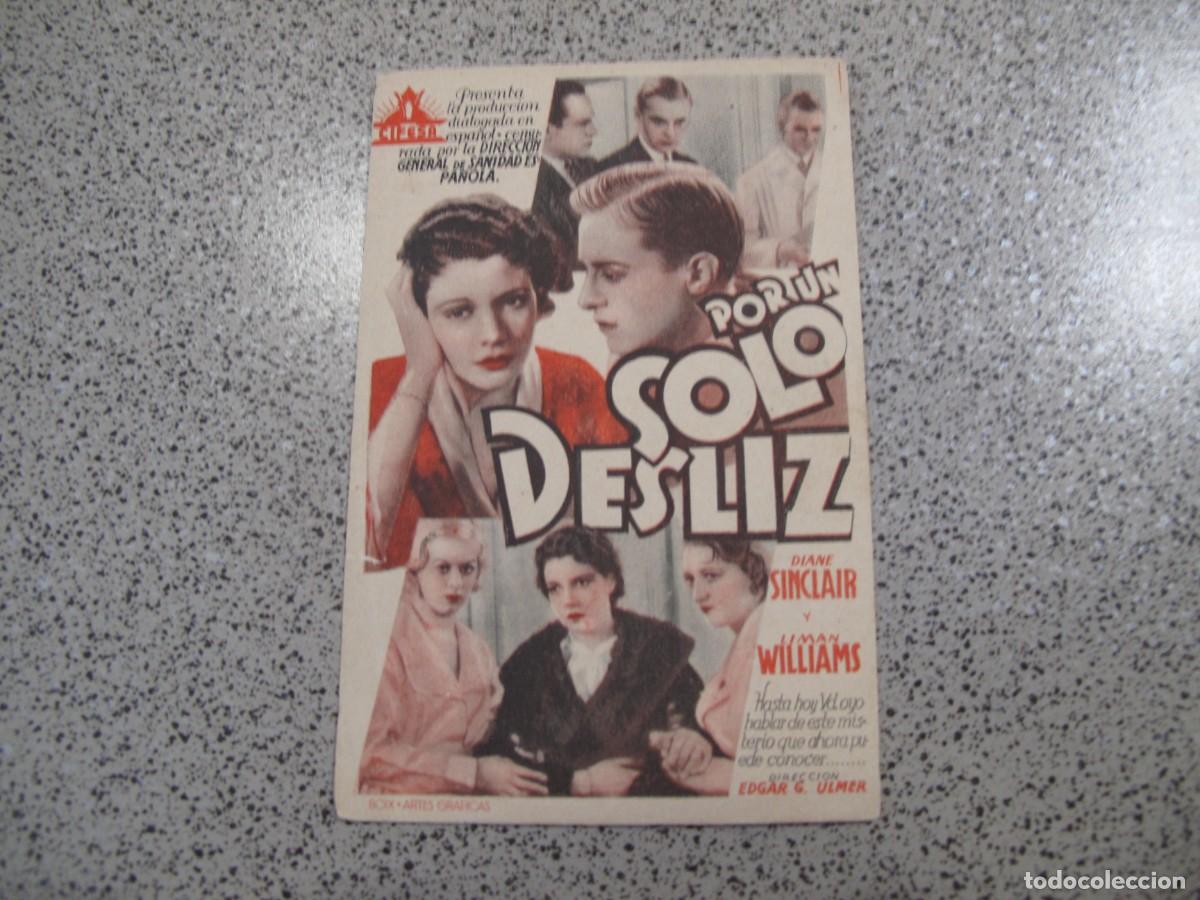 Cine: A79 PROGRAMA DE MANO ORIGINAL EL DE LA FOTO