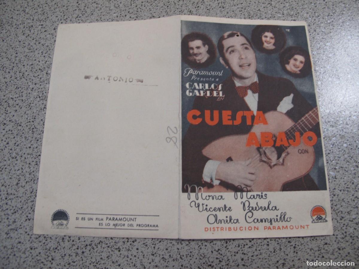 Cine: A97 PROGRAMA DE MANO ORIGINAL EL DE LA FOTO