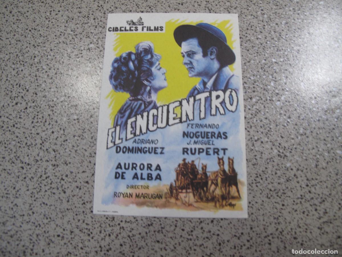 Cine: A100 PROGRAMA DE MANO ORIGINAL EL DE LA FOTO
