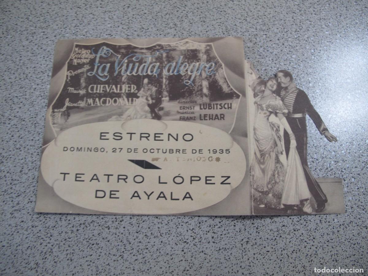 Cine: A103 PROGRAMA DE MANO ORIGINAL EL DE LA FOTO