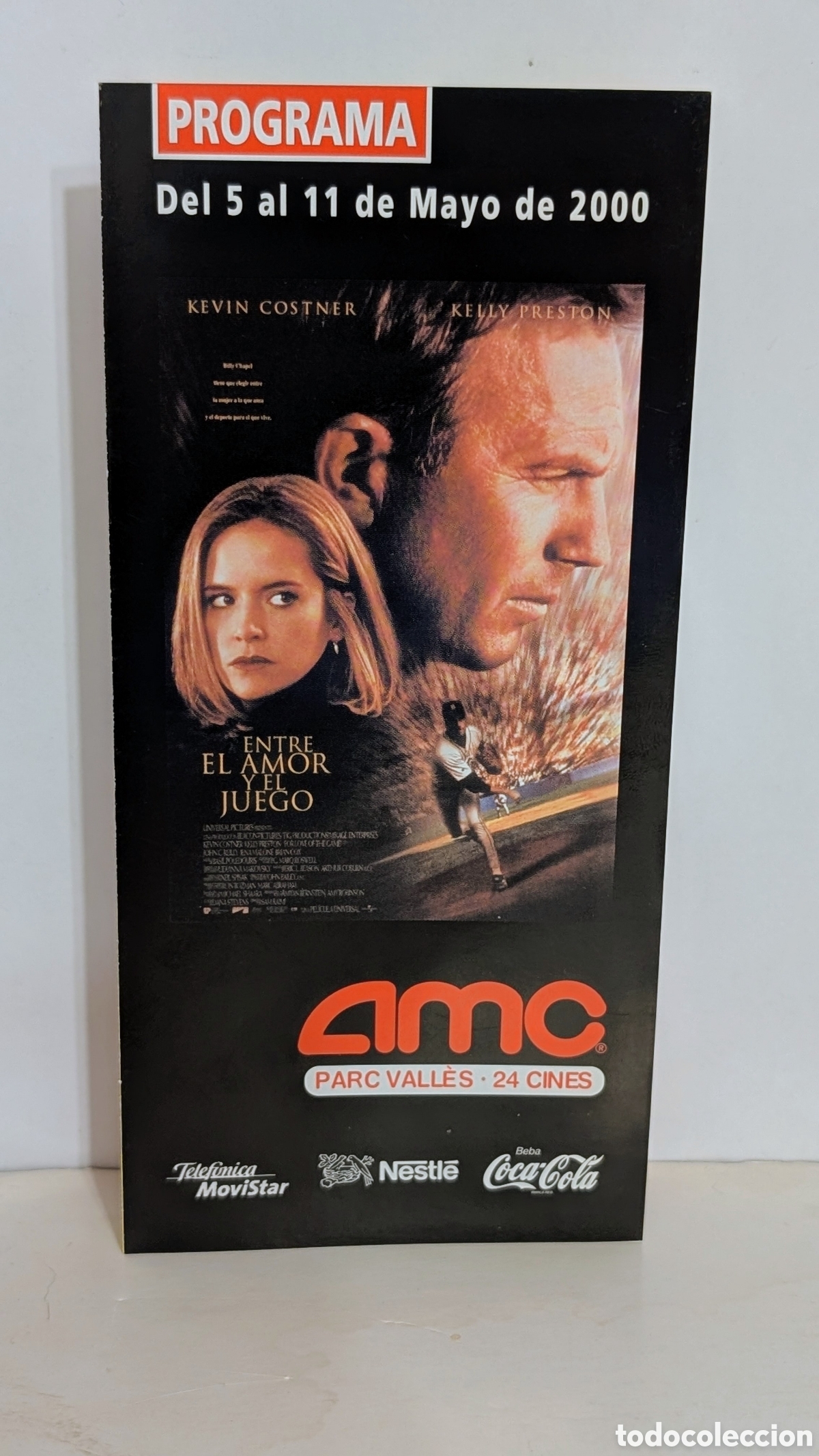 Cine: Programa de cine Estreno pel&iacute;cula. ENTRE EL AMOR Y EL FUEGO. 2000. KEVIN COSTNER, KELLY PRESTON