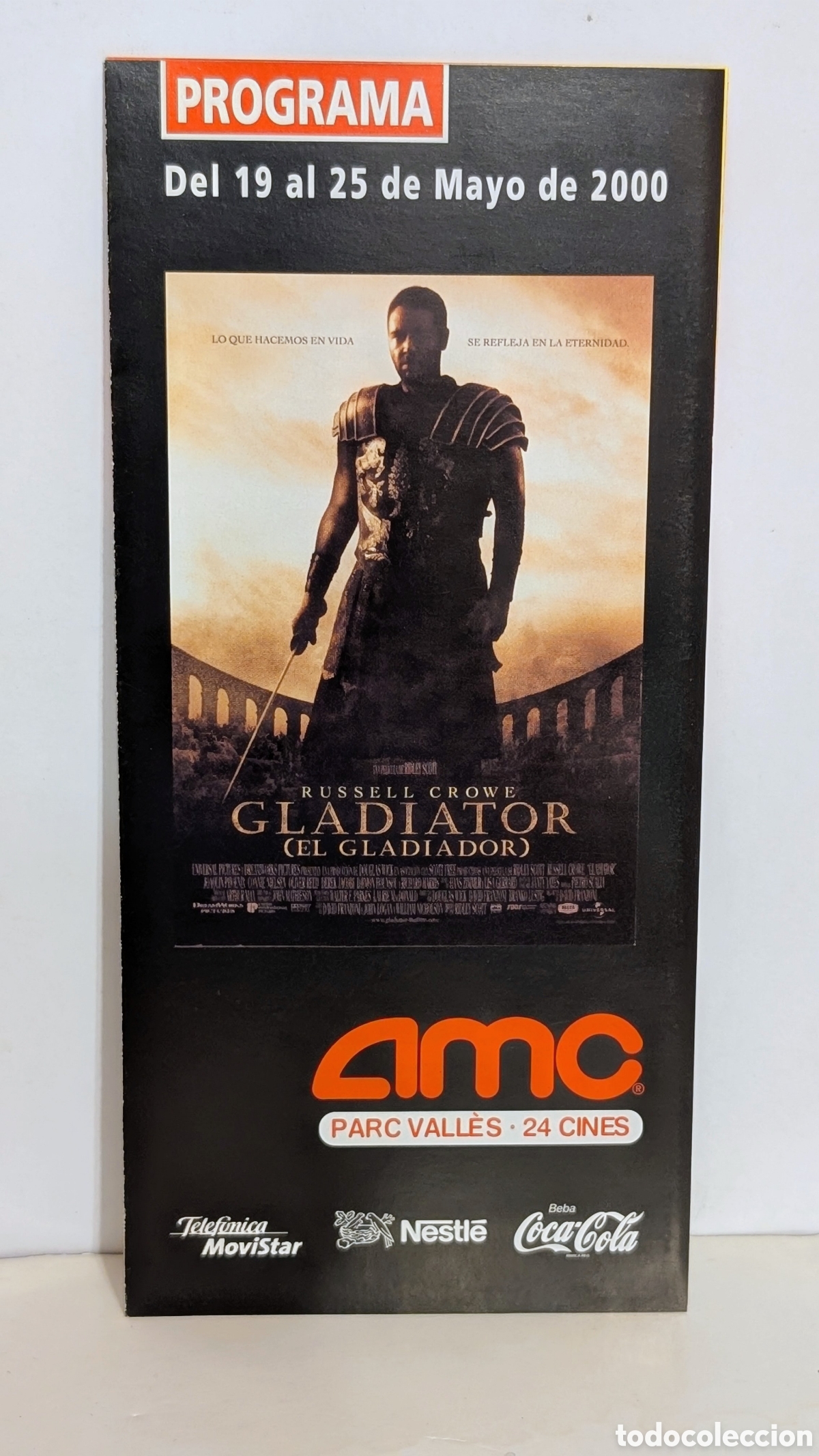 Cine: Programa de cine Estreno pel&iacute;cula. GLADIATOR. 2000. RUSSELL CROWE - Foto 1
