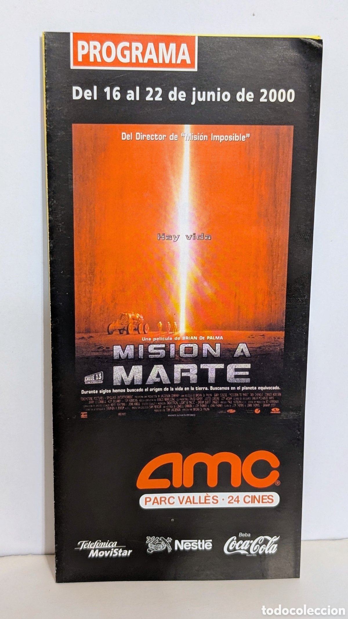 Cine: Programa de cine Estreno pel&iacute;cula. MISION A MARTE. 2000. GARY SINISE. BRYAN DE PALMA