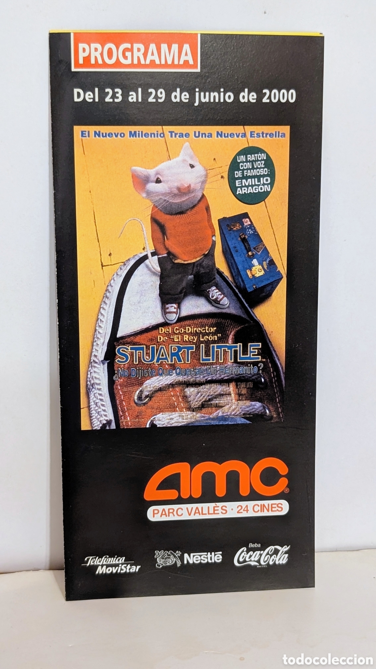 Cine: Programa de cine Estreno pel&iacute;cula. STUART LITTLE. 2000. - Foto 1