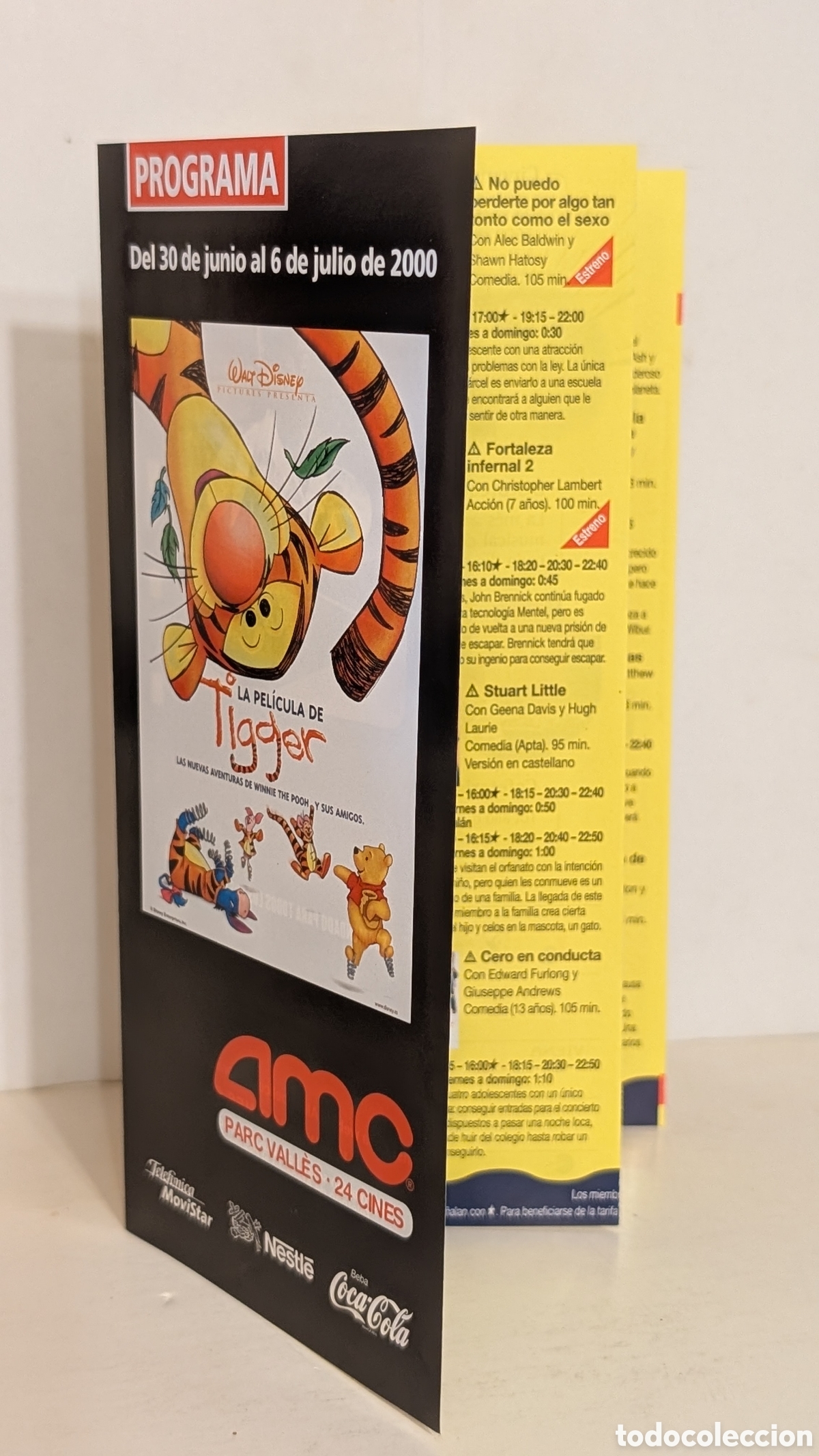 Cine: Programa de cine Estreno pel&iacute;cula. TIGGER. 2000. WALT DISNEY - Foto 3