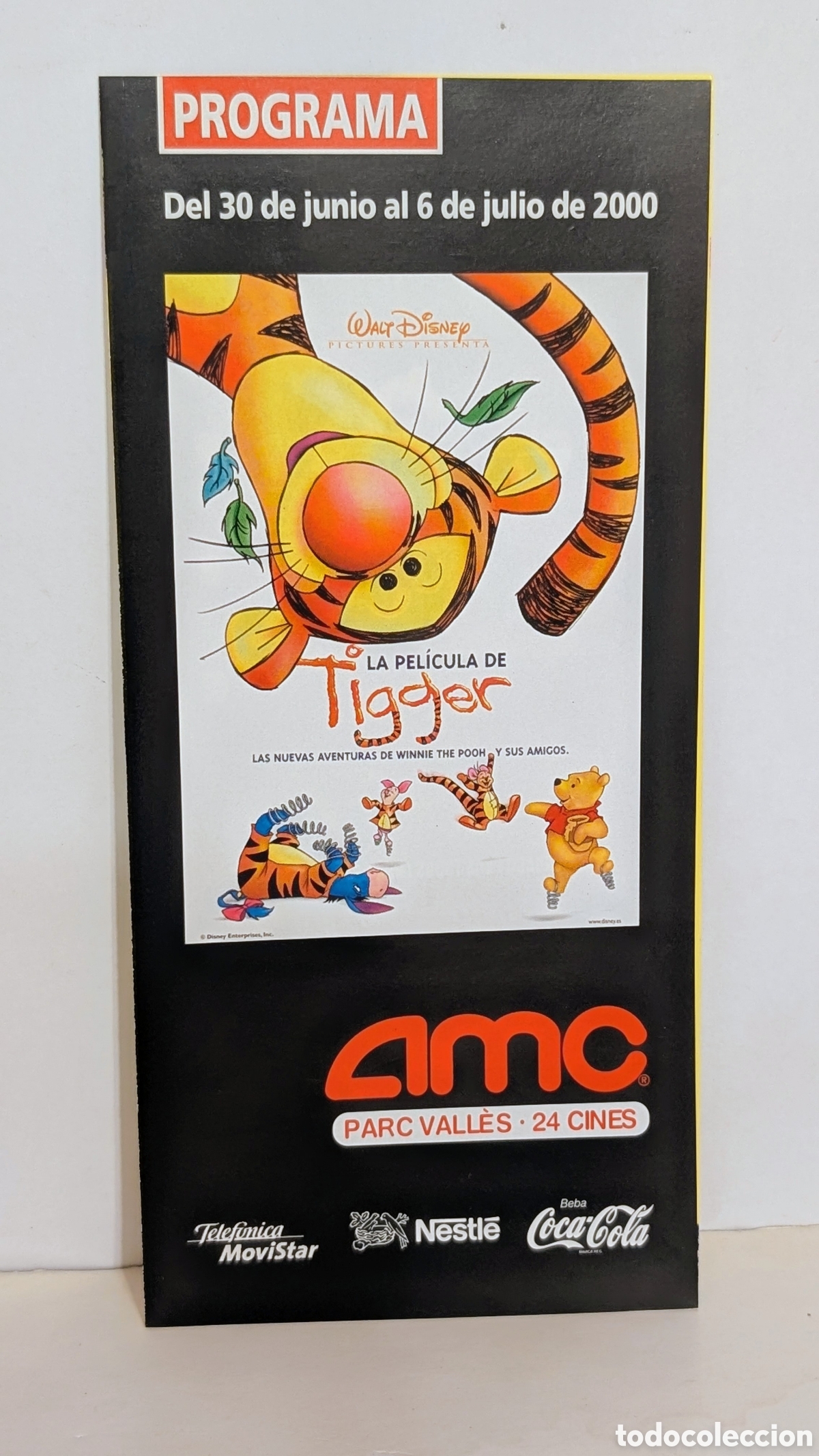 Cine: Programa de cine Estreno pel&iacute;cula. TIGGER. 2000. WALT DISNEY - Foto 1
