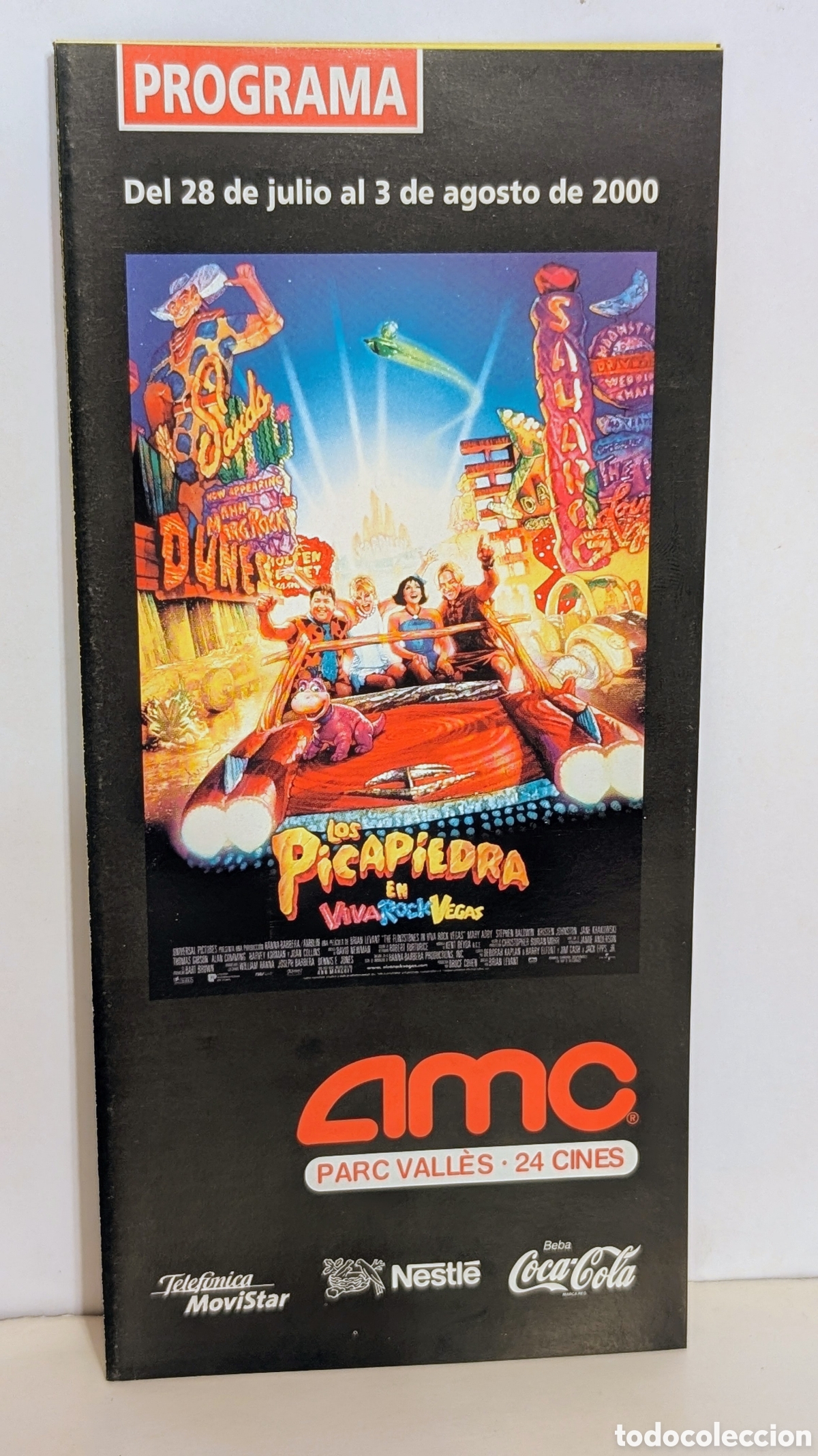 Cine: Programa de cine Estreno pel&iacute;cula. LOS PICAPIEDRA. 2000. VIVA ROCK VEGAS