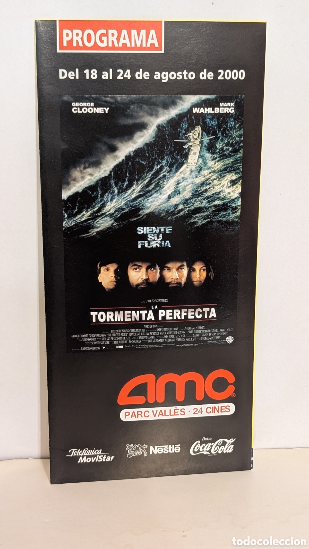 Cine: Programa de cine Estreno pel&iacute;cula. LA TORMENTA PERFECTA. 2000. GEORGE CLOONEY, MARK WAHLBERG
