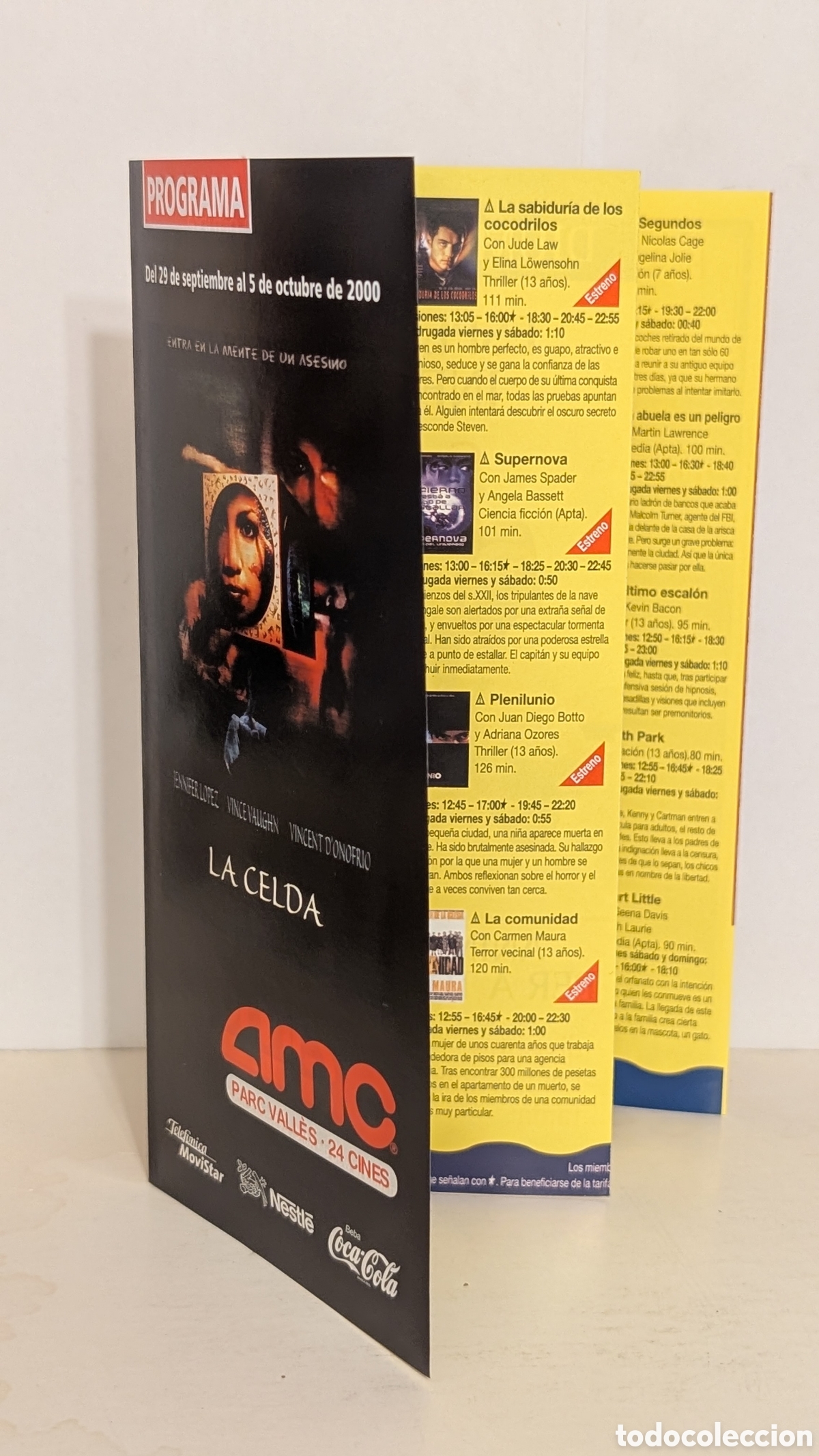 Cine: Programa de cine Estreno pel&iacute;cula. LA CELDA. 2000. JENNIFER L&Oacute;PEZ - Foto 3
