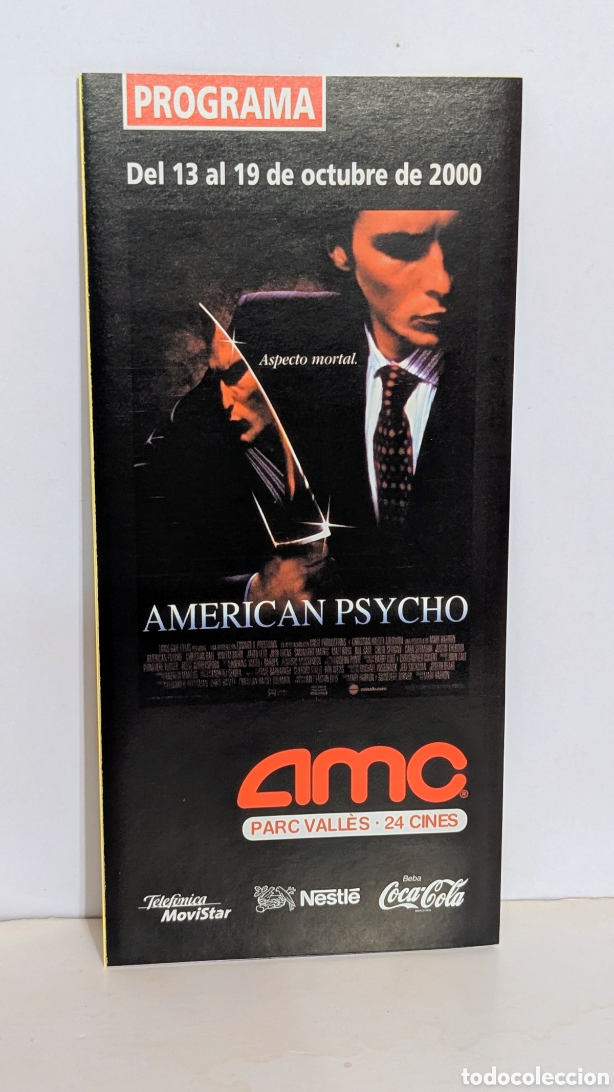 Cine: Programa de cine Estreno pel&iacute;cula. AMERICAN PSYCHO. 2000. CHRISTIAN BALE