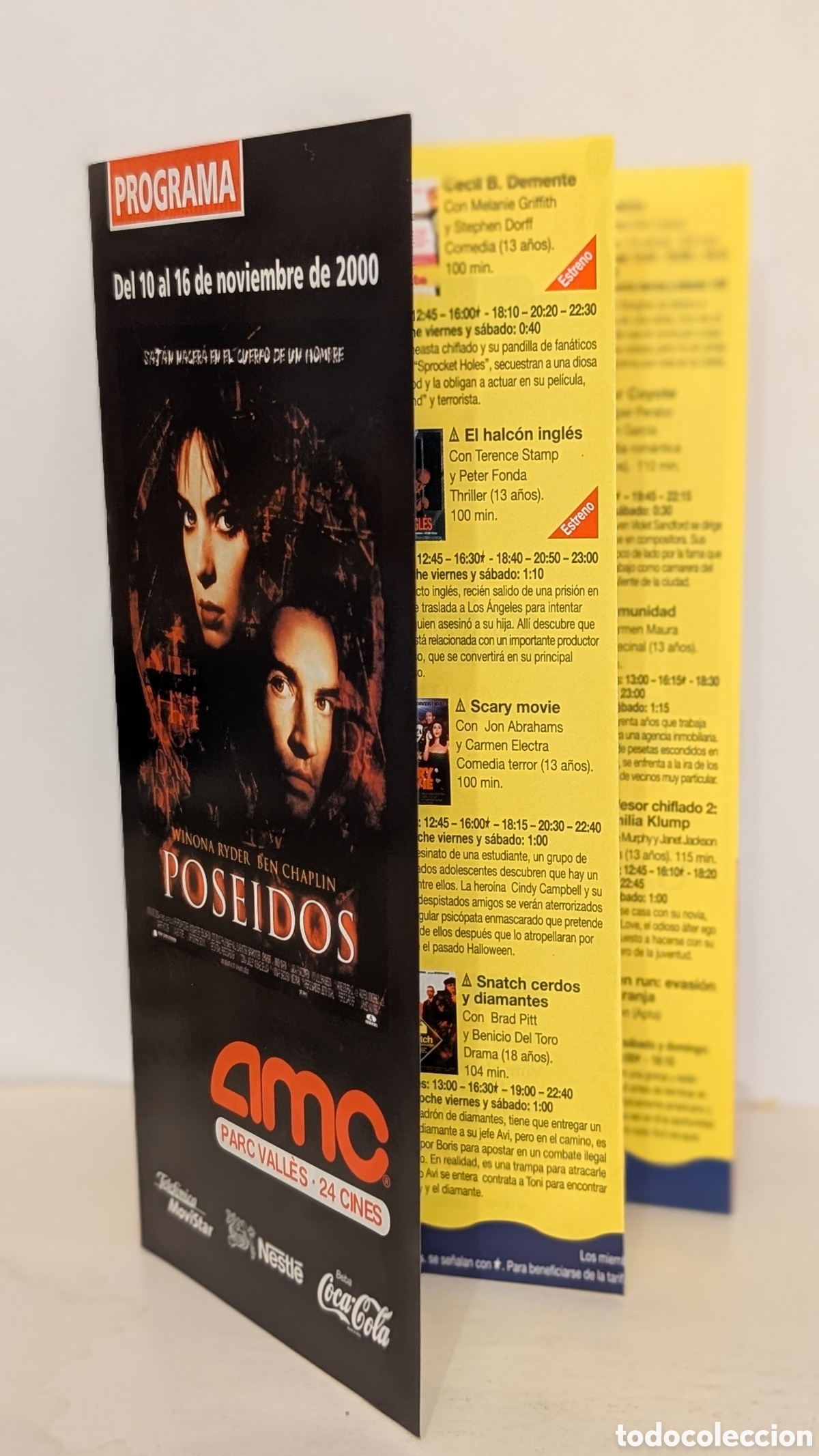 Cine: Programa de cine Estreno pel&iacute;cula. POSEIDOS. 2000. WINONA RYDER, BEN CHAPLIN - Foto 3