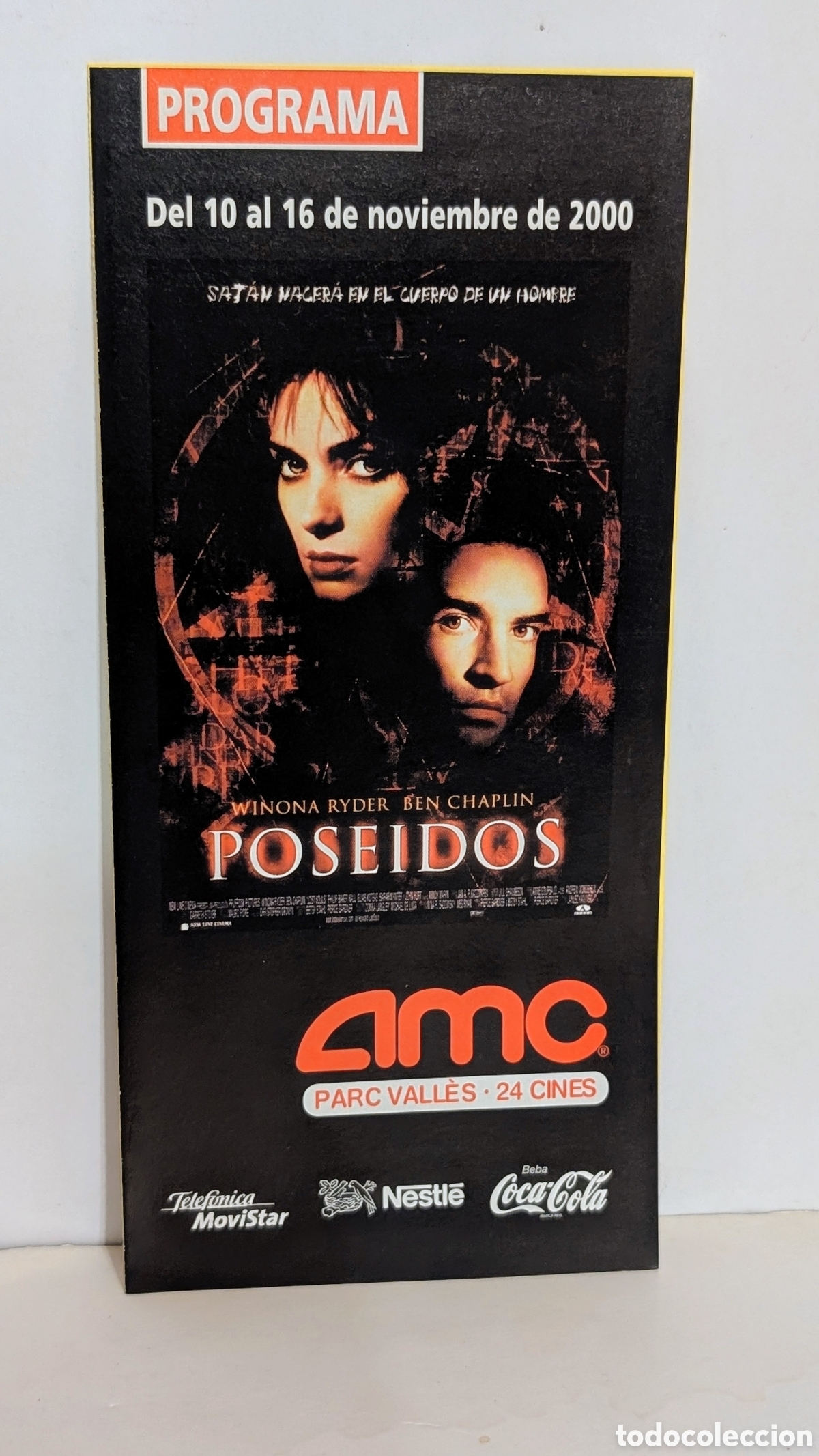 Cine: Programa de cine Estreno pel&iacute;cula. POSEIDOS. 2000. WINONA RYDER, BEN CHAPLIN - Foto 1