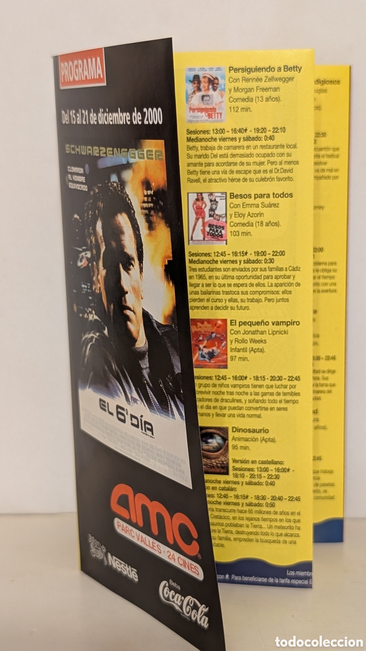 Cine: Programa de cine Estreno pel&iacute;cula. EL 6&deg; DIA. 2000. SCHWARZENEGGER - Foto 3