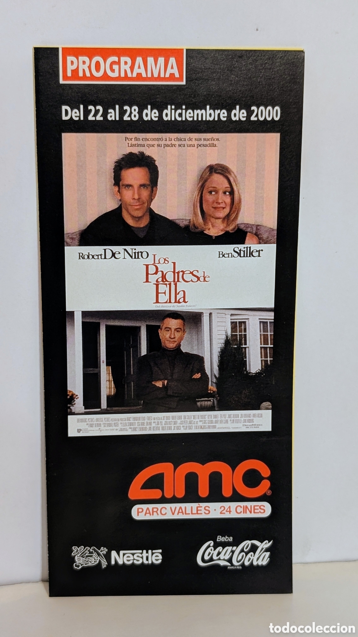 Cine: Programa de cine Estreno pel&iacute;cula. LOS PADRES DE ELLA. 2000. ROBERT DE NIRO. POK&Eacute;MON 2. LA PEL&Iacute;CULA