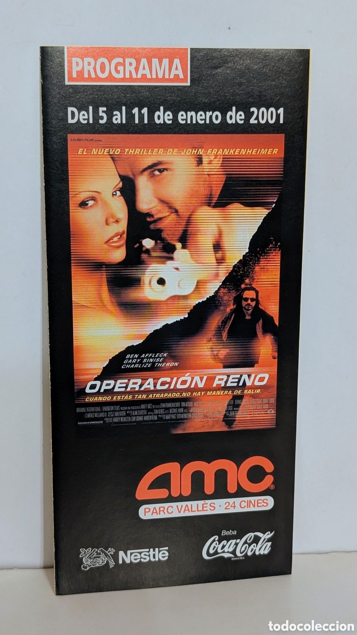 Cine: Programa de cine Estreno pel&iacute;cula. OPERACI&Oacute;N RENO. 2001. BEN AFFLECK, CHARLIZE THERON