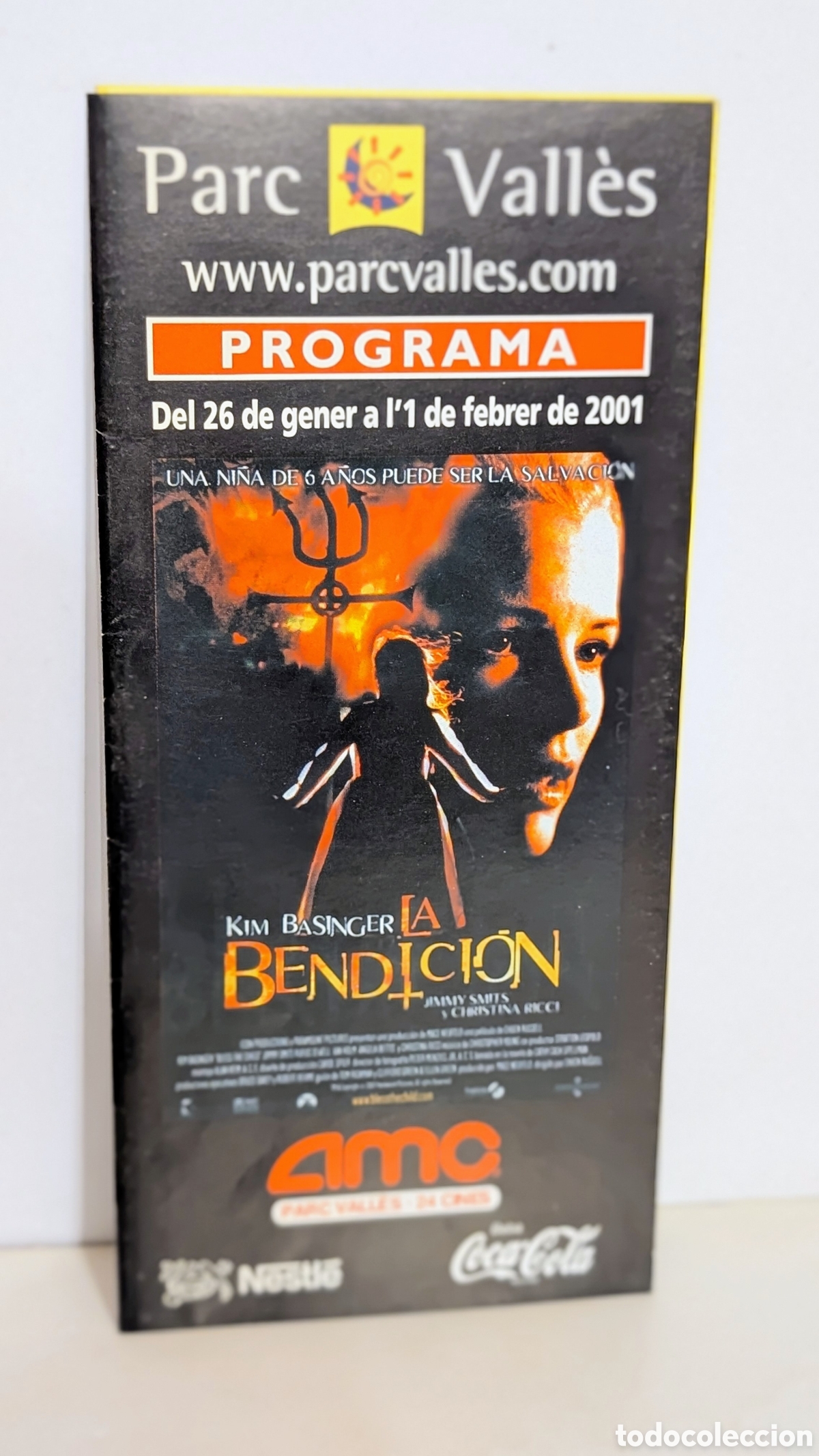 Cine: Programa de cine Estreno pel&iacute;cula. LA BENDICI&Oacute;N. 2001. KIM BASINGER, JIMMY SMITS