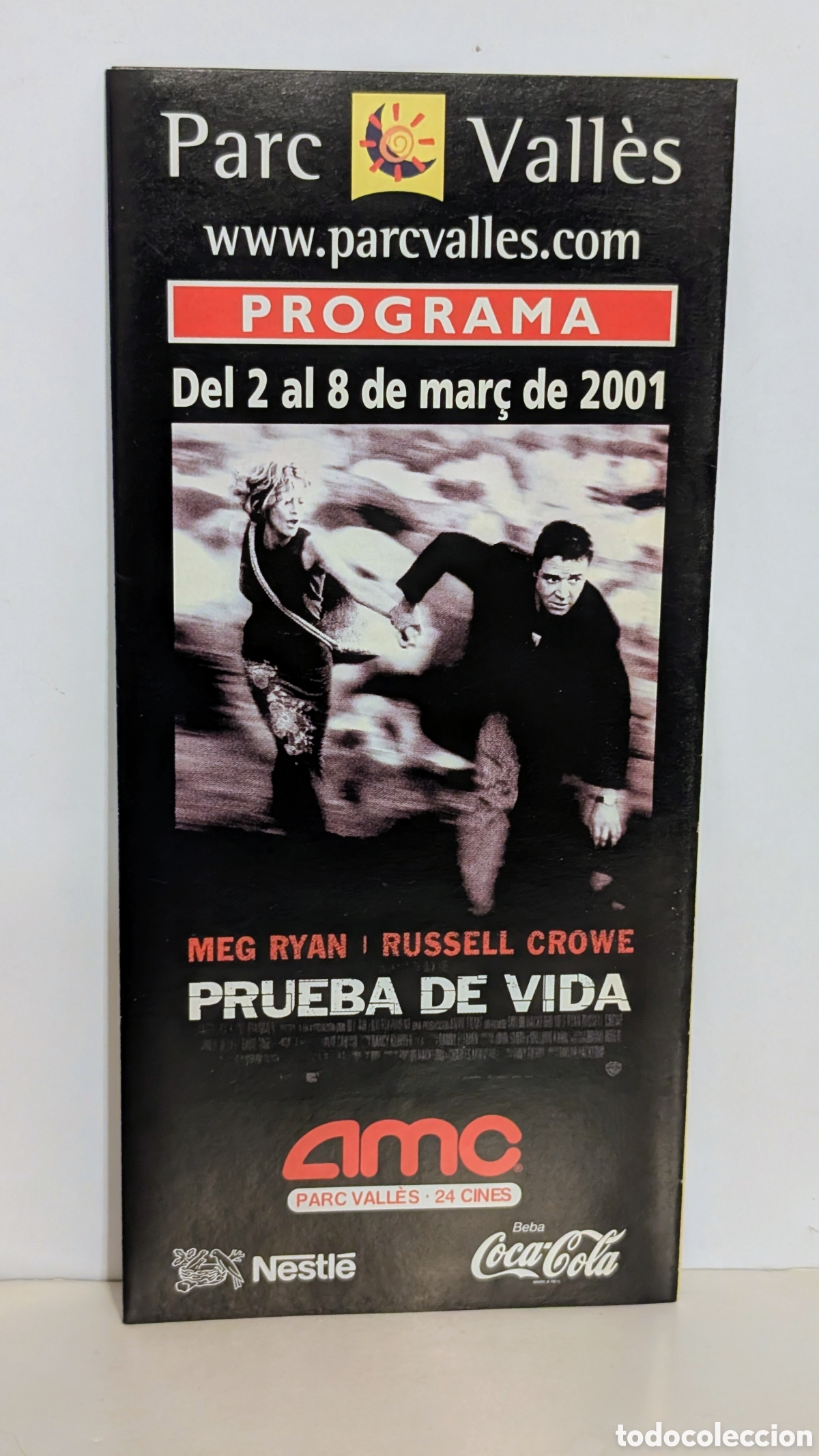 Cine: Programa de cine Estreno pel&iacute;cula. PRUEBA DE VIDA. 2001. MEG RYAN, RUSSELL CROWE