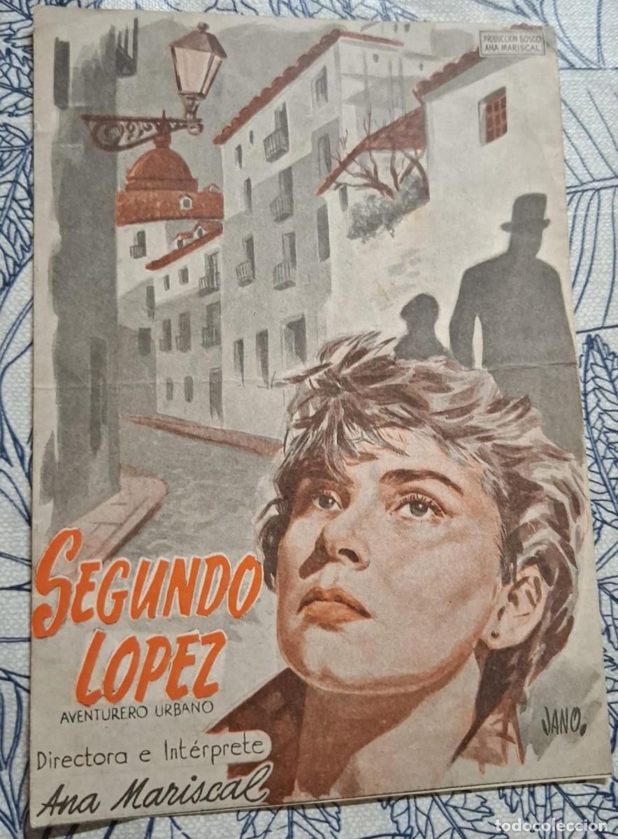 Cine: SEGUNDO LOPEZ - PROGRAMA DE CINE