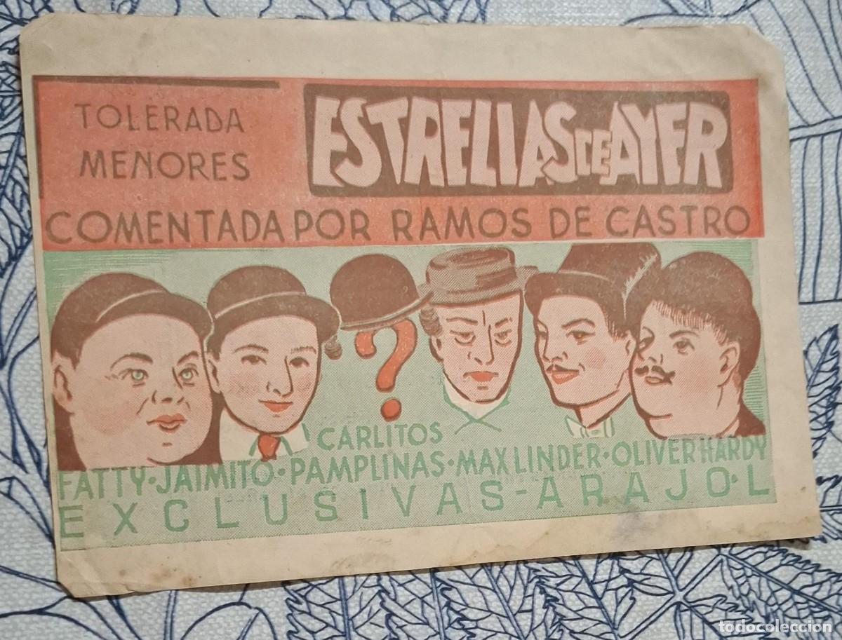 Cine: ESTRELLAS DE AYER - PROGRAMA DE CINE