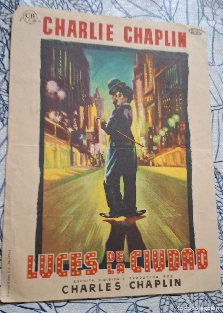 Cine: LUCES DE LA CIUDAD - PROGRAMA DE CINE